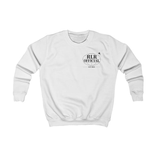 Kids Sweatshirt "RLR Official" Logo Crewneck – Youth Logo Pullover